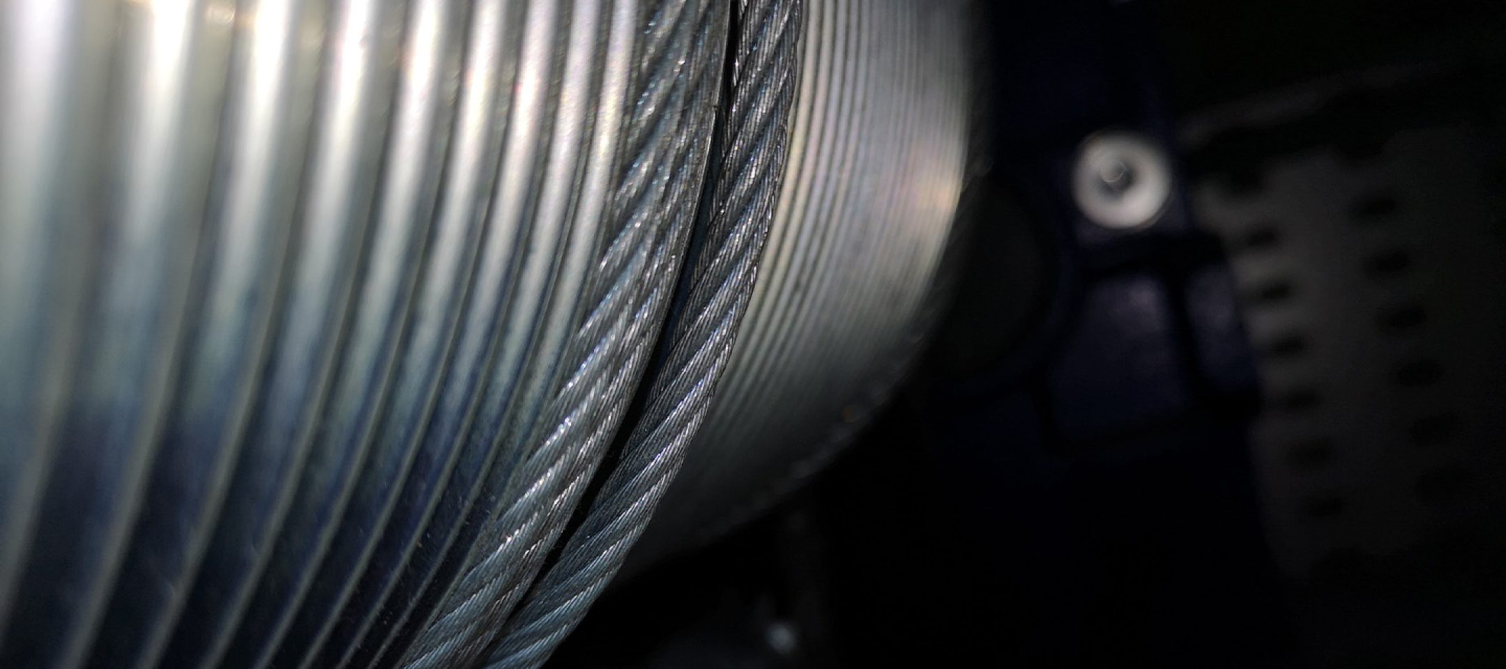 PUWER and LOLER inspection of steel wire rope.